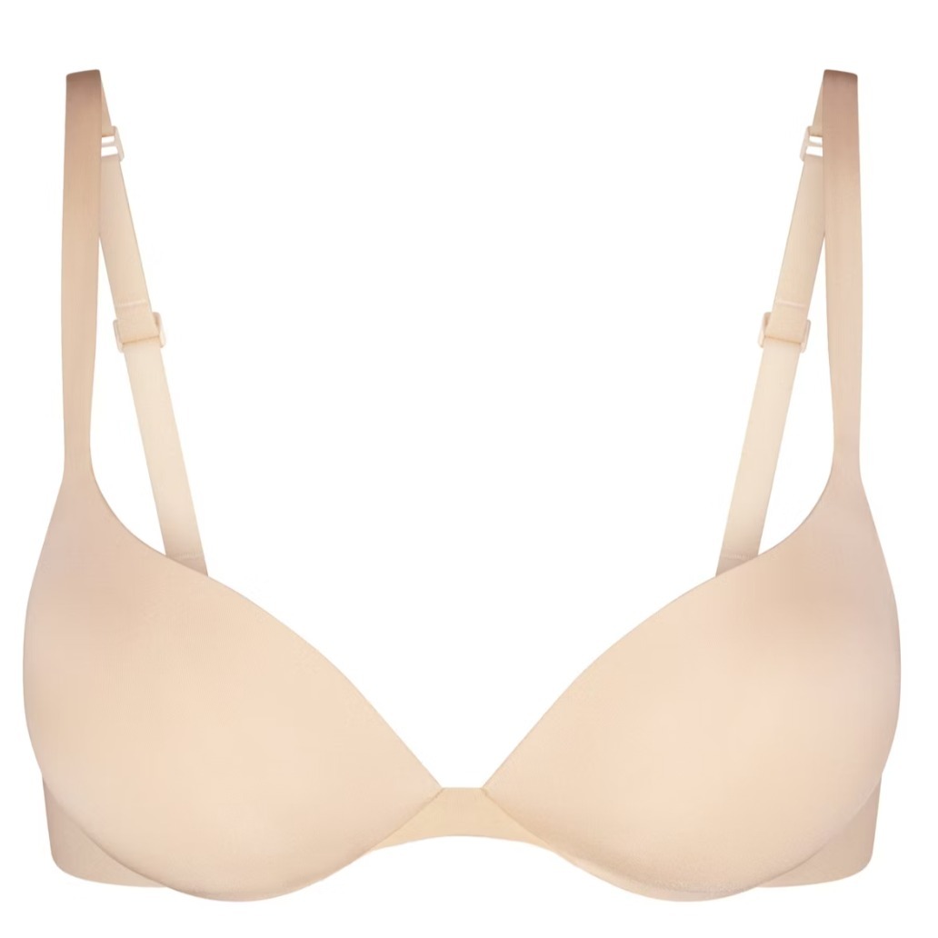 Skims Ultimate Push Up Plunge Bra, Sand, 36ddd